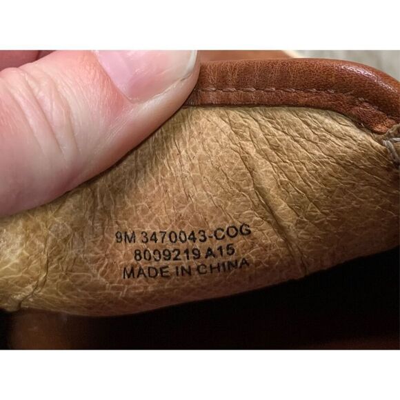 Frye Ivy Slip On Comfort Sneakers, Women's size 9M Cognac, Distressed leather - Picture 9 of 10